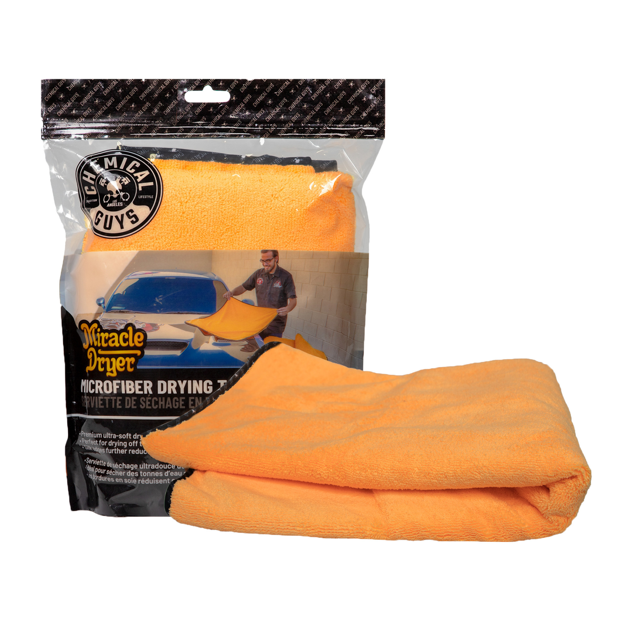 Chemical Guys Miracle Dryer Microfiber Towel, 36in x 25in